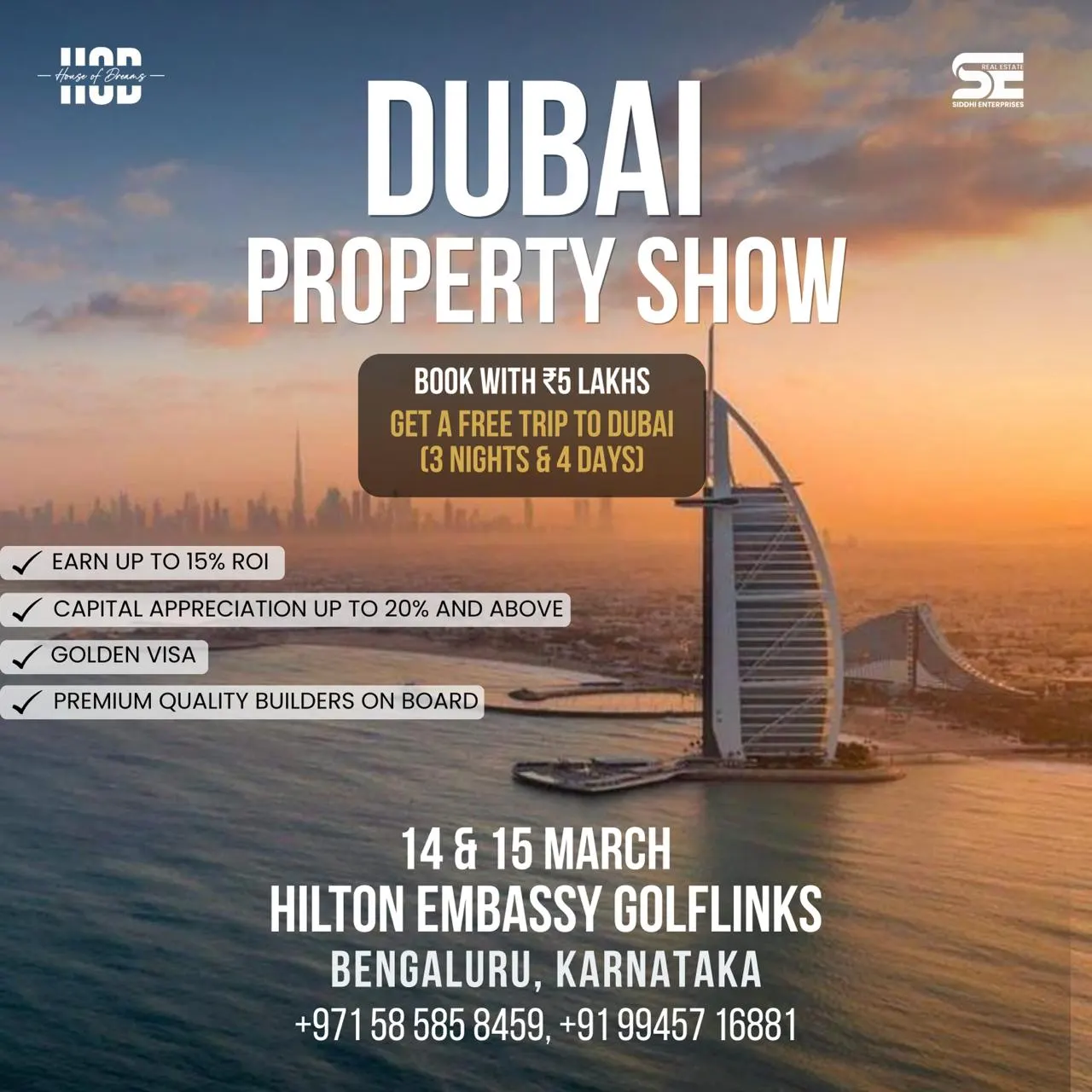 Siddhi Enterprises property advisory for Dubai investors